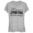 thumbnail image 1 of Junior's Mean Girls Victimized by Regina George Graphic Tee Athletic Heather Small, 1 of 3
