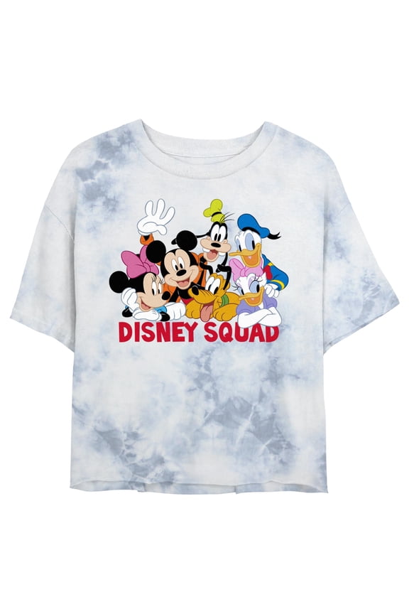 Junior's Mickey & Friends Disney Squad  Graphic T-Shirt