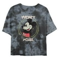 thumbnail image 1 of Junior's Mickey & Friends Distressed Badge Graphic T-Shirt, 1 of 4