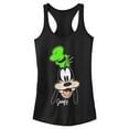 thumbnail image 1 of Junior's Mickey & Friends Goofy Portrait Racerback Tank Top Black 2X Large, 1 of 5