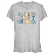 Junior's Mickey & Friends Happiest Family On Earth Graphic T-Shirt