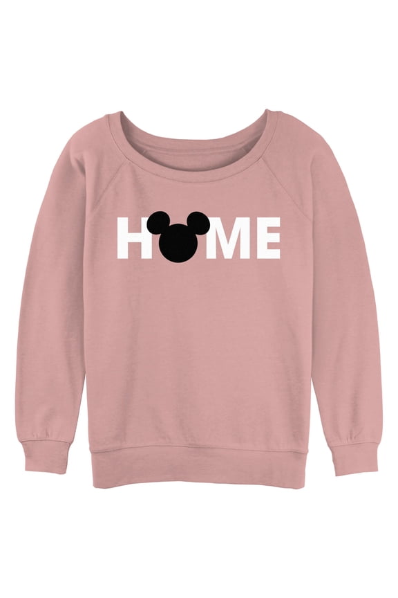 Junior's Mickey & Friends Home Logo Sweatshirt