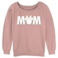 thumbnail image 1 of Junior's Mickey & Friends Mother's Day Minnie Mouse Mom Sweatshirt Desert Pink 2X Large, 1 of 3