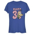thumbnail image 1 of Junior's Mickey & Friends Pluto  Graphic Tee Royal Blue Medium, 1 of 3