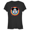 thumbnail image 1 of Junior's Mickey & Friends Rainbow Circle Graphic T-Shirt, 1 of 4