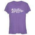 thumbnail image 1 of Junior's Mickey & Friends Retro Birthday Kid  Graphic Tee Purple Small, 1 of 3