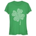 thumbnail image 1 of Junior's Mickey & Friends Shamrock Friends Graphic Tee Kelly Green 2X Large, 1 of 3