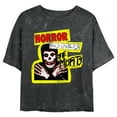 thumbnail image 1 of Junior's Misfits Horror Business Graphic Crop T-Shirt Black Medium, 1 of 4