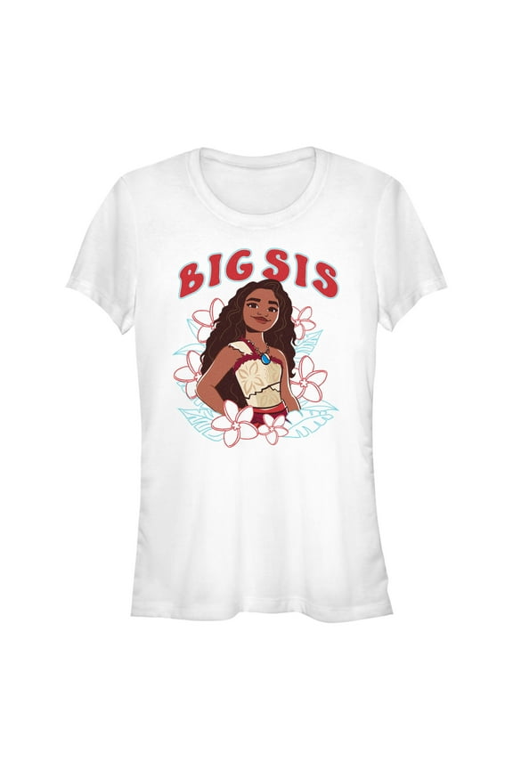 Junior's Moana 2 Big Sis  Graphic T-Shirt