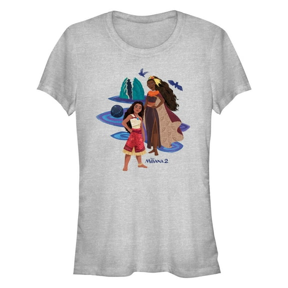 Junior's Moana 2 Matangi and Moana  Graphic T-Shirt
