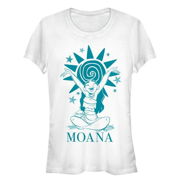 Junior's Moana Sun Pose Graphic T-Shirt