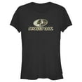 thumbnail image 1 of Junior's Mossy Oak Classic Camouflage Logo  Graphic Tee Black Large, 1 of 3