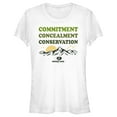 thumbnail image 1 of Junior's Mossy Oak Commitment Concealment Conservation Graphic Tee White Large, 1 of 3