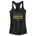thumbnail image 1 of Junior's Mossy Oak Connection Concealment Conservation  Racerback Tank Top Black Small, 1 of 5