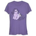thumbnail image 1 of Junior's My Little Pony Blossom Cutie Mark  Graphic Tee Purple 2X Large, 1 of 2
