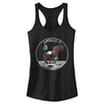 thumbnail image 1 of Junior's NASA Apollo 11 Moon Landing  Racerback Tank Top Black 2X Large, 1 of 4