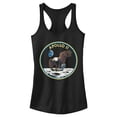 thumbnail image 1 of Junior's NASA Apollo 11 Round Emblem  Racerback Tank Top Black 2X Large, 1 of 4