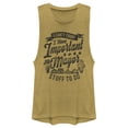 thumbnail image 1 of Junior's Nintendo Animal Crossing Important Mayor Stuff Festival Muscle Graphic Tee Gold Heather Large, 1 of 3