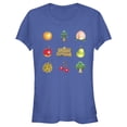 thumbnail image 1 of Junior's Nintendo Animal Crossing Items Found Title Logo  Graphic Tee Royal Blue 2X Large, 1 of 2
