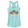 thumbnail image 1 of Junior's Nintendo Animal Crossing Nook Family Portrait Racerback Tank Top Cancun X Small, 1 of 3