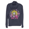 thumbnail image 1 of Junior's Nintendo Christmas Princess Peach Ornate Cowl Neck Sweatshirt, 1 of 4