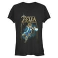 thumbnail image 1 of Junior's Nintendo Legend of Zelda Breath of the Wild Arch  Graphic Tee Black Large, 1 of 2