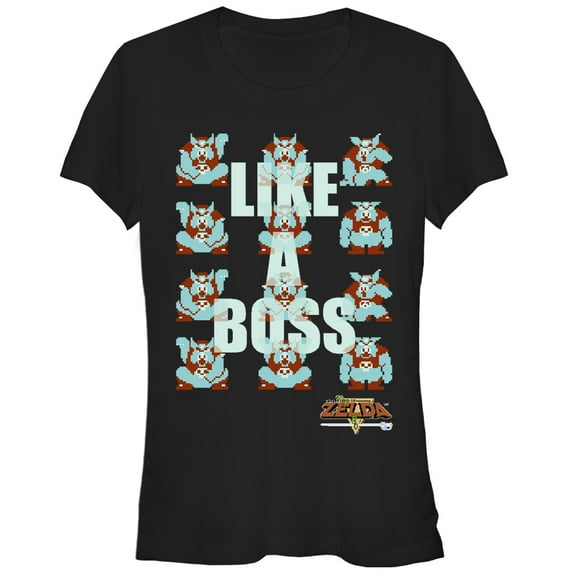 Junior's Nintendo Legend of Zelda Ganon Boss  Graphic Tee Black X Large