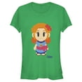 thumbnail image 1 of Junior's Nintendo Legend of Zelda Link's Awakening Marin Avatar Graphic Tee Kelly Green Small, 1 of 2