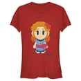 thumbnail image 1 of Junior's Nintendo Legend of Zelda Link's Awakening Marin Avatar Graphic Tee Red Medium, 1 of 2