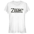 thumbnail image 1 of Junior's Nintendo Legend of Zelda Link's Awakening Switch Logo  Graphic Tee White Small, 1 of 2