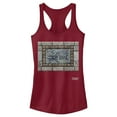 thumbnail image 1 of Junior's Nintendo Legend of Zelda Link's Awakening Whale Stone Tablet  Racerback Tank Top Scarlet Medium, 1 of 3