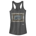 thumbnail image 1 of Junior's Nintendo Legend of Zelda Link's Awakening Whale Stone Tablet  Racerback Tank Top Charcoal Small, 1 of 3
