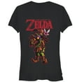 thumbnail image 1 of Junior's Nintendo Legend of Zelda Skull Kid's Mask Graphic Tee Black 2X Large, 1 of 2