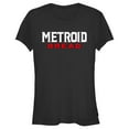 thumbnail image 1 of Junior's Nintendo Metroid Dread Logo  Graphic Tee Black Large, 1 of 3