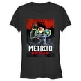 thumbnail image 1 of Junior's Nintendo Metroid Dread Poster  Graphic Tee Black 2X Large, 1 of 3