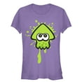 thumbnail image 1 of Junior's Nintendo Splatoon Inkling Squid  Graphic Tee Purple 2X Large, 1 of 2