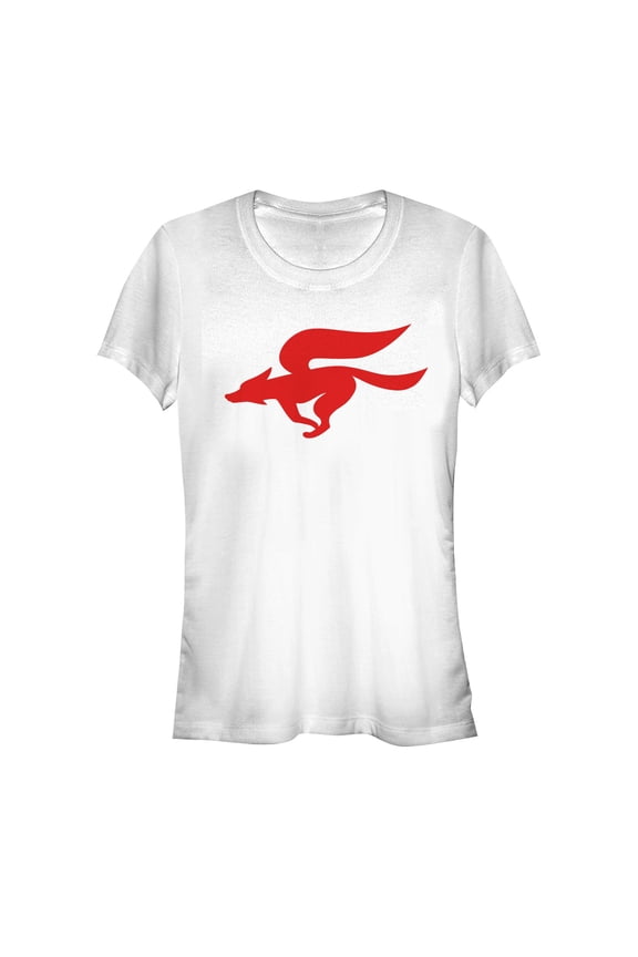 Junior's Nintendo Star Fox Logo Graphic Tee White Medium