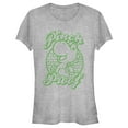 thumbnail image 1 of Junior's Nintendo Yoshi Pinch Proof  Graphic Tee Athletic Heather Large, 1 of 2