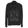thumbnail image 1 of Junior's Onward Character Icon Emblem  Cowl Neck Sweatshirt Black 3X Large, 1 of 3