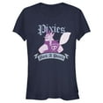 thumbnail image 1 of Junior's Onward Pixies Pack a Punch Attitude  Graphic Tee Navy Blue Small, 1 of 2