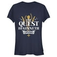 thumbnail image 1 of Junior's Onward Quest Beginneth Sparkle  Graphic Tee Navy Blue Large, 1 of 2
