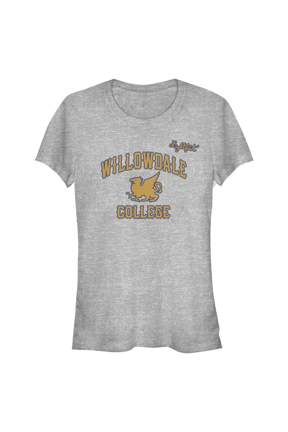 Junior's Onward Willowdale College Crest Graphic Tee Athletic Heather Medium