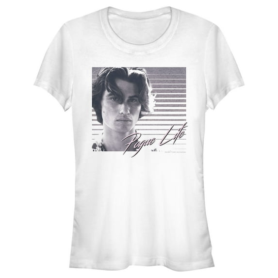 Junior's Outer Banks John B Photo Graphic Tee White Medium