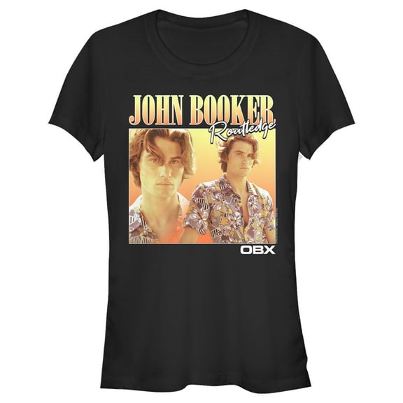 Junior's Outer Banks John Booker Routledge Photo Graphic Tee Black X Large