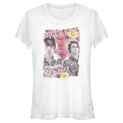 Juniors Outer Banks Pogues for Life Graphic Tee White Small