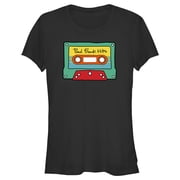 Juniors Paul Frank Cassette Tape Hits Graphic Tee Black Small
