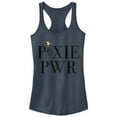 thumbnail image 1 of Junior's Peter Pan Tinker Bell Pixie Power  Racerback Tank Top Indigo 2X Large, 1 of 3