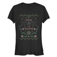 thumbnail image 1 of Junior's Pocahontas Own Path Quilt  Graphic Tee Black 2X Large, 1 of 2