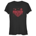 thumbnail image 1 of Junior's Pokemon 3D Retro Title  Graphic Tee Black X Large, 1 of 4