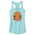 thumbnail image 1 of Junior's Pokemon Charmander Smile Racerback Tank Top Cancun Large, 1 of 4